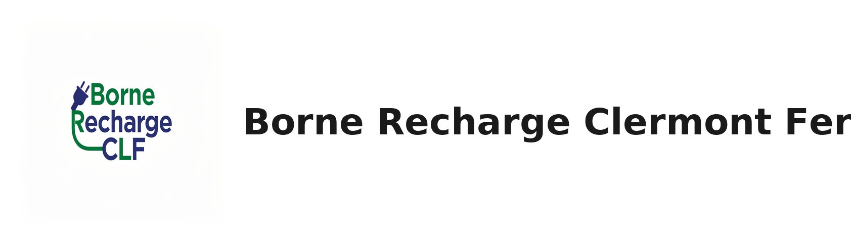 Logo Borne Recharge Clermont Ferrand